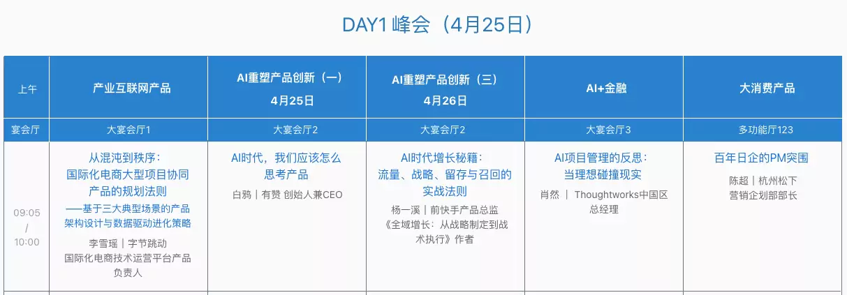 PM产品力领航者大会 AI重构产品创新