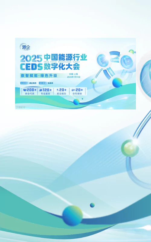 CEDS 2025 中国能源行业数字化大会