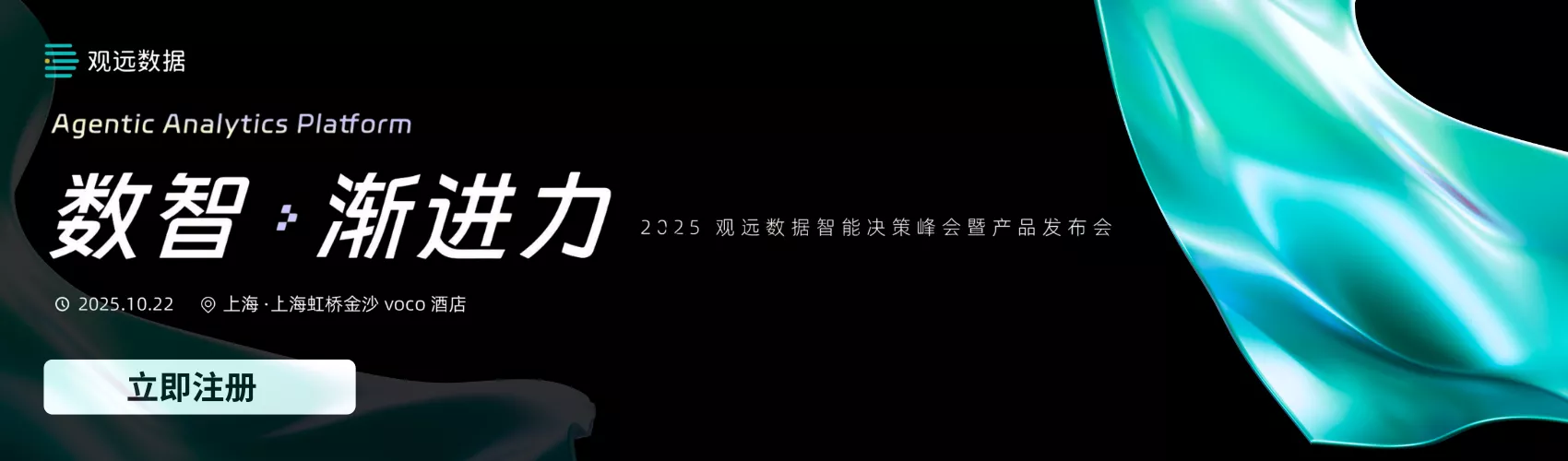 观远数据2025智能决策峰会-数智·渐进力